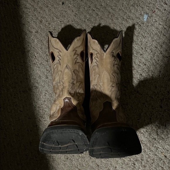 Laredo Brown Western Cowboy Boots - Picture 6 of 6